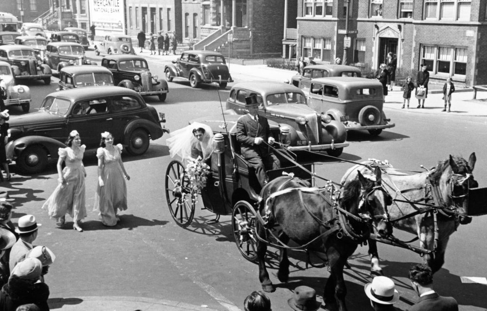N and J Wedding Procession